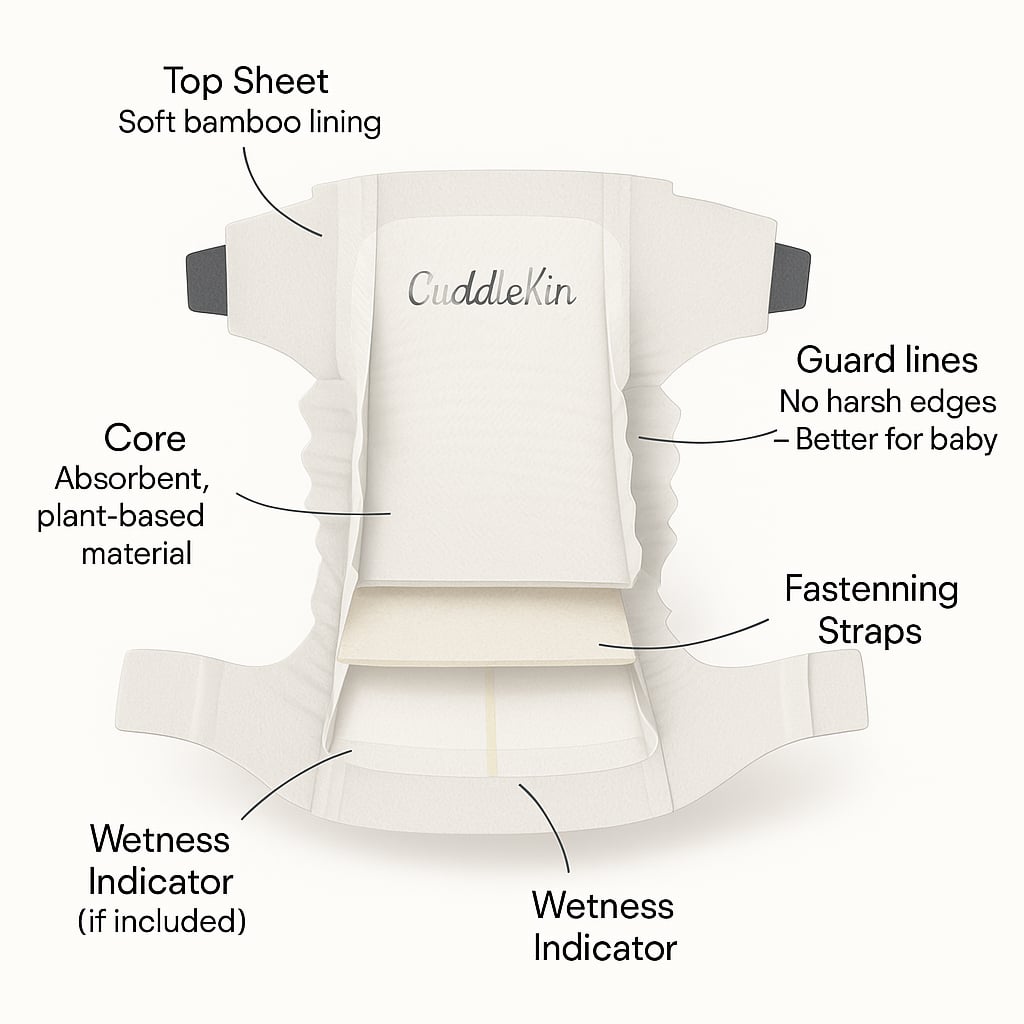 Cuddle-Kin Plant Diapers - Guaranteed Rash & Leak-Free